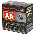 Winchester Ammunition AA Supersport Sporting Clay 12 Gauge Shotshells - 1 1/8 oz, #7.5, 25/Case