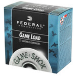 Federal Game-Shok Upland 12 Gauge Shotgun Shells, 2-3/4 Inch,  #6 Shot, 25 Rounds