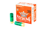 Sterling 12 Gauge 2.75-Inch #8 Shot Shells – 30 Grains, Perfect for Bird Hunting