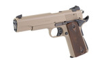 American Tactical GSG 1911 .22LR Pistol with 5-Inch Barrel, 10-Round Magazine, Tan Finish
