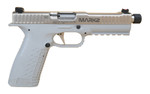 American Precision Firearms AMPF Strk 1 MK2 9mm 17-Round Silver Slim Handgun