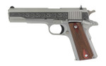 Colt's Manufacturing O1911C-SS Filigree 1911 in .45 ACP with Stainless Steel Frame and Engraved Finish