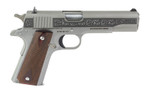 Colt's Manufacturing O1911C-SS Filigree 1911 in .45 ACP with Stainless Steel Frame and Engraved Finish