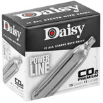 Daisy Model 7015 12-Gram CO2 Cylinders - 15-Pack for Airguns