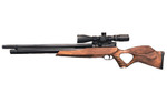JTS Group Airacuda Max .22 Air Rifle with Wood Stock and 18-Inch Barrel