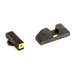 AmeriGlo CAP Set Green/Yellow for Glock 42/43 – Combative Application Pistol Sight System