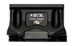 Bravo Company BCM A/T Optic Mount Part Number BCM-OM-AT-21 for Rugged, Secure Red Dot Optic Mounting in Black
