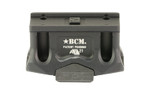 Bravo Company BCM A/T Optic Mount Part Number BCM-OM-AT-21 for Rugged, Secure Red Dot Optic Mounting in Black