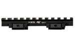 Bravo Company A/T Optic Riser 525-11 Black for Enhanced Sight Height and Situational Awareness