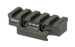 Bravo Company A/T Optic Riser 525-5 Black for Enhanced Sight Alignment and Situational Awareness