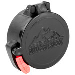 Butler Creek Flip-Open Scope Cover 1.775 inch Black for Enhanced Rifle Scope Protection