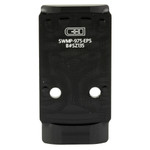 C&H Precision Model V4 Black Mounting Plate with Patented Stainless Steel T-Nut