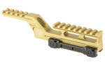 GBRS Group Hydra V2 Dual Optic Mount for Tactical Rifles and PDWs in Flat Dark Earth