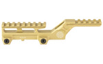 GBRS Group Hydra V2 Dual Optic Mount for Tactical Rifles and PDWs in Flat Dark Earth