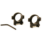 Burris Optics Zee Low 1 Ring Set – Black, Solid Steel for Precision Mounting