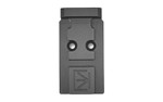 Calculated Kinetics Glock MOS to ACRO Dogtag Optic Plate - Model DOGTAG P2 DT, Black
