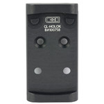 C&H Precision Glock MOS Mount Plate – Black, Model GL-HOLOk