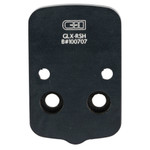 C&H Precision Glock 43x/48 MOS RMR Mount - Black (Model: GLX-RSH)