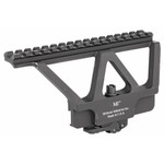 Midwest Industries MI-AKSM Railed Scope Mount for AK Rifles – Side Mount Black