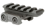 Midwest Industries MK2 Receiver Extension Mount – Black, 5 Slot Riser for Precision Firearms