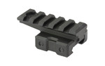 Midwest Industries MK2 Receiver Extension Mount – Black, 5 Slot Riser for Precision Firearms