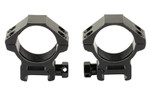 Riton Optics 34mm Medium Scope Ring Set – Black, Machined from 6061-T6 Aluminum