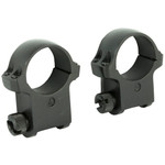 Ruger M77 Scope Ring Set, 1-inch Diameter, High Height, Matte Black Finish