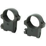 Ruger M77 Scope Ring Set, 1-inch Diameter, High Height, Matte Black Finish