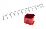 Agency Arms +5 Magazine Extension for SIG P320 9mm - Ronin Tactics Edition in Red