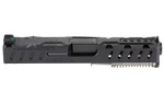 Derya Island Upper 9mm Complete Slide for DY9 and GLOCK 19 Gen 4 - Black