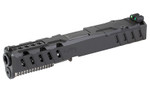 Derya Island Upper 9mm Complete Slide for DY9 and GLOCK 19 Gen 4 - Black