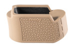 Hogue OverMolded Rubber Grip Extension Base Pad for 10/15-Round Magazines - Flat Dark Earth
