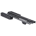 Mesa Tactical SureShell Aluminum Shotshell Carrier with Rail for 6/6-12 Gauge Shotguns