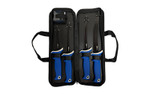 AccuSharp 6-Piece Fillet Knife Set with Sharpener and Carry Case