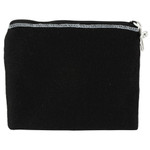 Allen Company Lockable Handgun Storage Pouch – Compact 9x7 inch Fleece Pouch with Lockable Zippers in Black