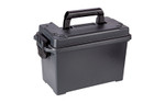 Plano Ammo Box No Gasket Deep Black 4-Pack - Durable Plastic Ammo Storage Cases