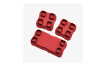 Magpul Industries DAKA Grid Bins 2x2/2x4 Red - Secure Storage for Gear and Parts