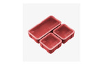 Magpul Industries DAKA Grid Bins 2x2/2x4 Red - Secure Storage for Gear and Parts