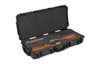 SKB Sports iSeries 3614 Double Breakdown Rifle Case – Black, Polypropylene Copolymer Resin