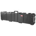 SKB Sports 2SKB-5009 Double Rifle Case in Black with Heavy-Duty Plastic Construction