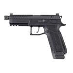 CZ P-09F Nocturne 9mm Semi-Automatic Pistol with Threaded Barrel and 21-Round Capacity