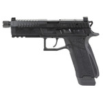 CZ P-09F Nocturne 9mm Semi-Automatic Pistol with 21-Round Capacity, Black Polymer Frame