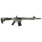 Citadel BOSS-25 12 Gauge Semi-Automatic Shotgun with 18.75-Inch Barrel, 5-Round Capacity, Gray Synthetic Stock