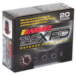 Barnes TAC-XPD 380 ACP 80-Grain Hollow Point Ammunition - 20 Rounds Per Box