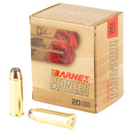 Barnes Pioneer 44 Magnum 300 Grain Flat Nose Ammunition - 20 Rounds per Box