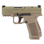 Canik Mete MC9L 9mm Micro Compact Pistol in Flat Dark Earth with 10-Round Capacity
