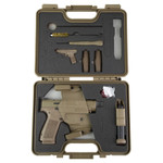 Canik Mete MC9LS 9mm Micro Compact Pistol with 3.64-inch Barrel and White Dot Sights in Flat Dark Earth