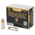 Speer Ammunition Gold Dot 9mm 115 Grain Hollow Point Ammunition - 20 Rounds per Box