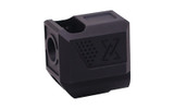 True Precision Mini Comp 9MM Compensator for Hellcat/Pro Black - Enhanced Shooting Accuracy and Reliable Performance