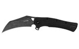 Kershaw Dawnstar 3.5-Inch Black Assisted Folding Knife with Hawkbill Blade